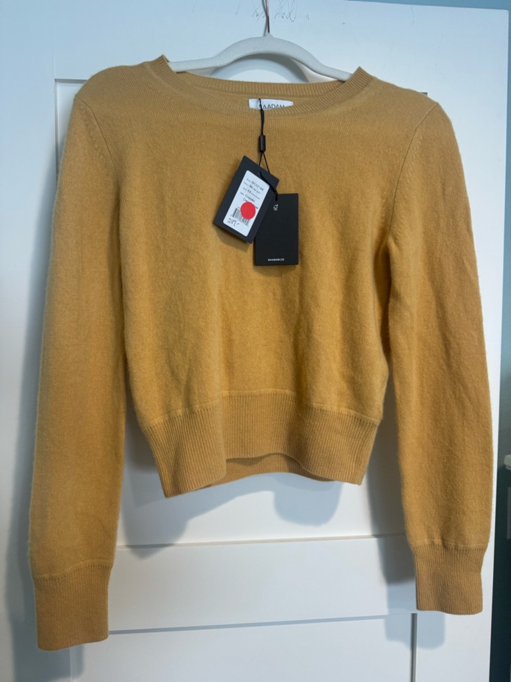 NAADAM cropped cashmere sweater